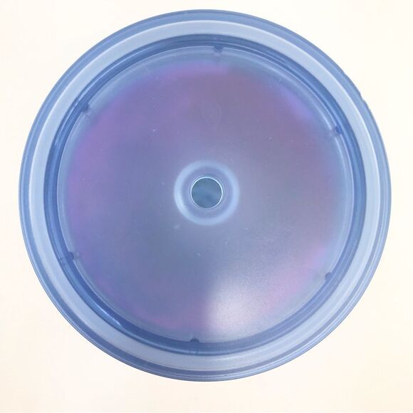 Starbucks Spring 2024 Yellow Blue Dichroic Magnolias 24 Oz Venti Plastic Tumbler - Picture 10 of 13